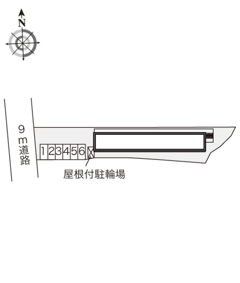 レオパレスサンシャイン北条 配置図