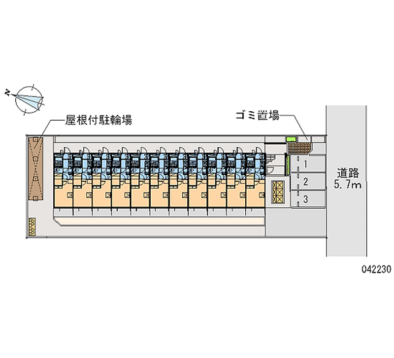 区画図