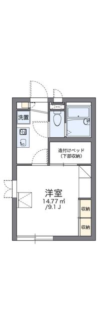 レオパレスたんぽぽ 間取り図