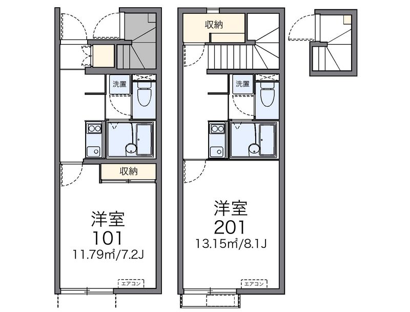 レオネクストフォレスト　コート 間取図