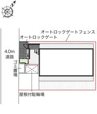 レオパレスイキ西新宿 配置図