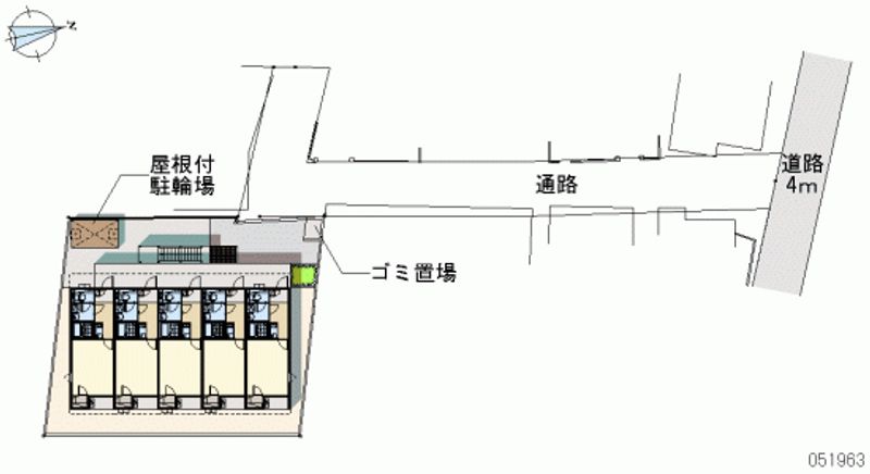 レオネクストマ　メゾン 区画図