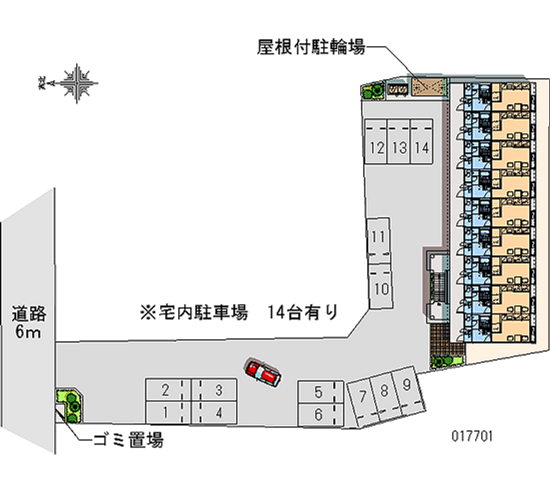 17701月租停车场