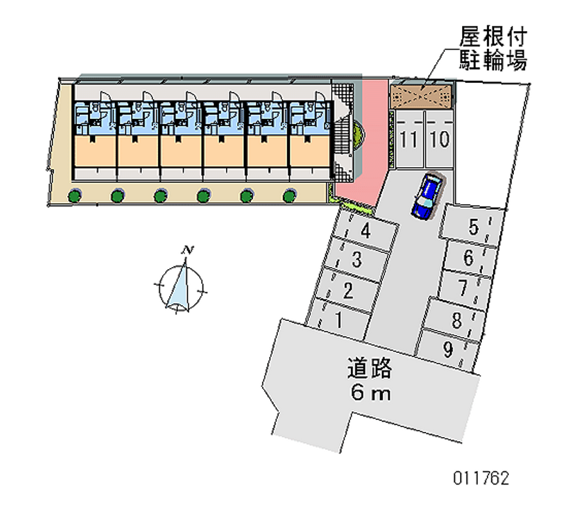 レオパレスふなとやま 月極駐車場