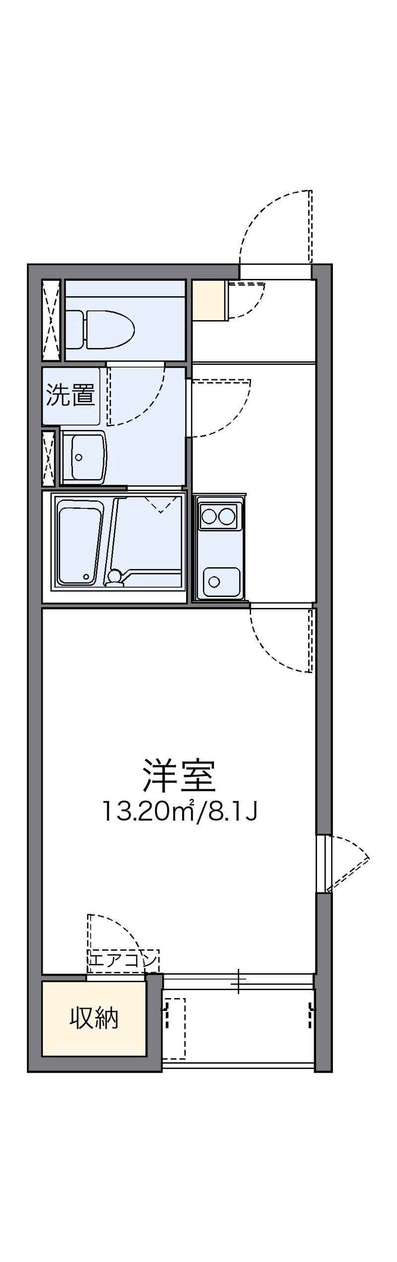 レオネクストフザンリード 間取り