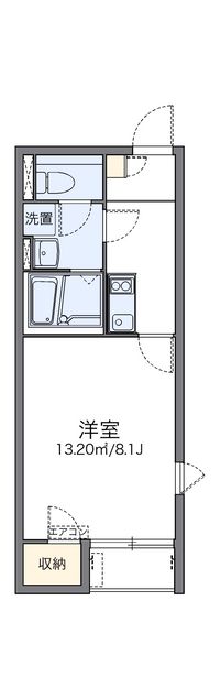 レオネクストフザンリード 間取り図