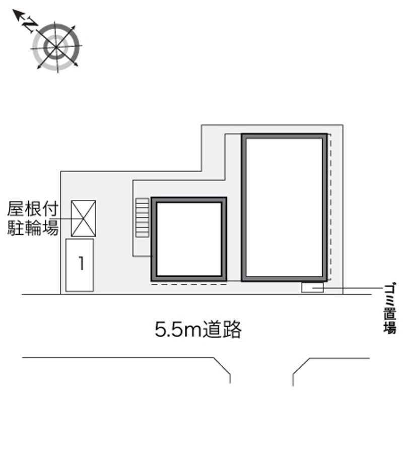 レオパレスルキナ 配置図