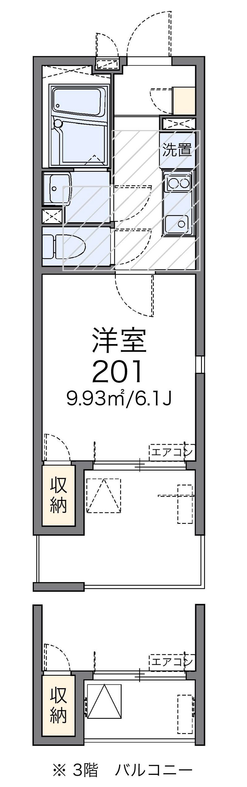 レオネクスト東小金井 間取図