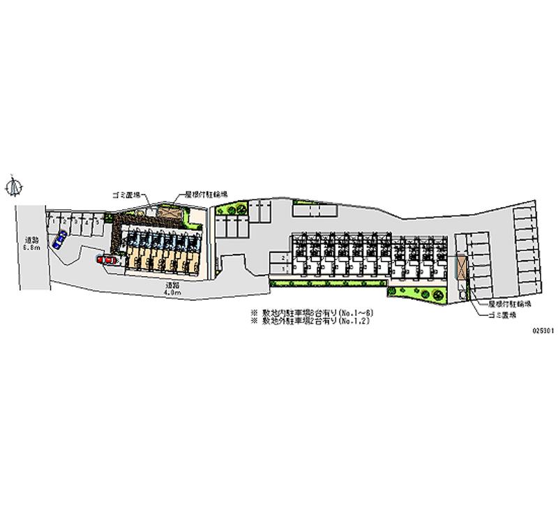 25301 bãi đậu xe hàng tháng