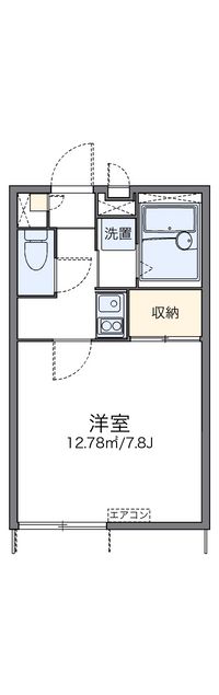 レオパレス狭山池 間取り図