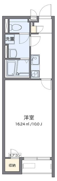 クレイノエアルⅡ 間取り図