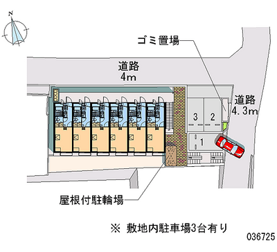 36725 Monthly parking lot