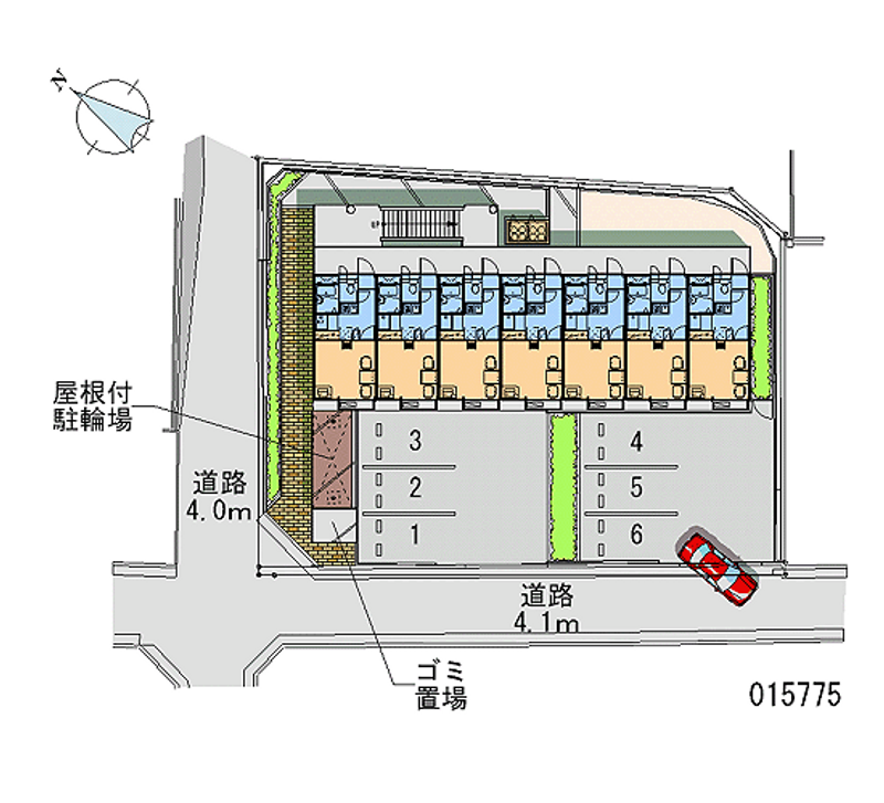 15775 bãi đậu xe hàng tháng