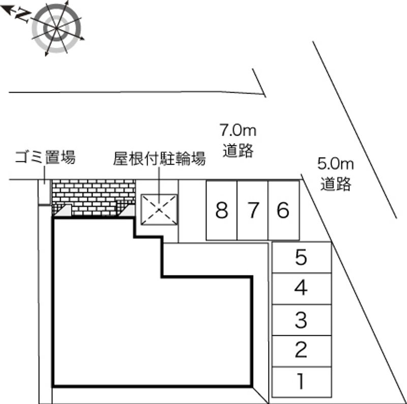 レオパレスラ　カーサデルソル 配置図
