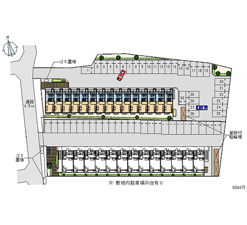 34475 Monthly parking lot