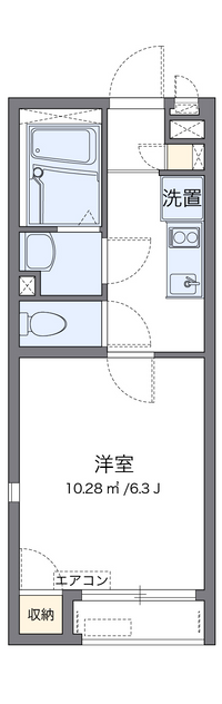 レオネクストシェソワ 間取り図