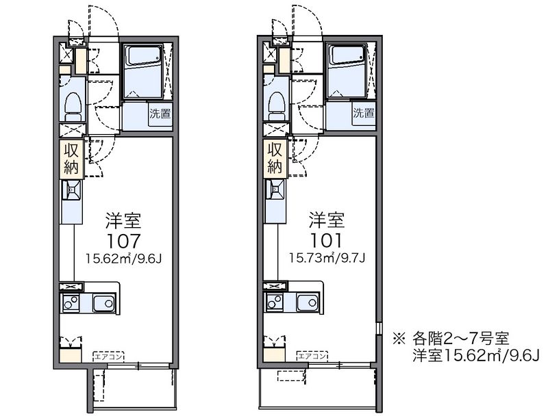 レオネクスト森 間取図