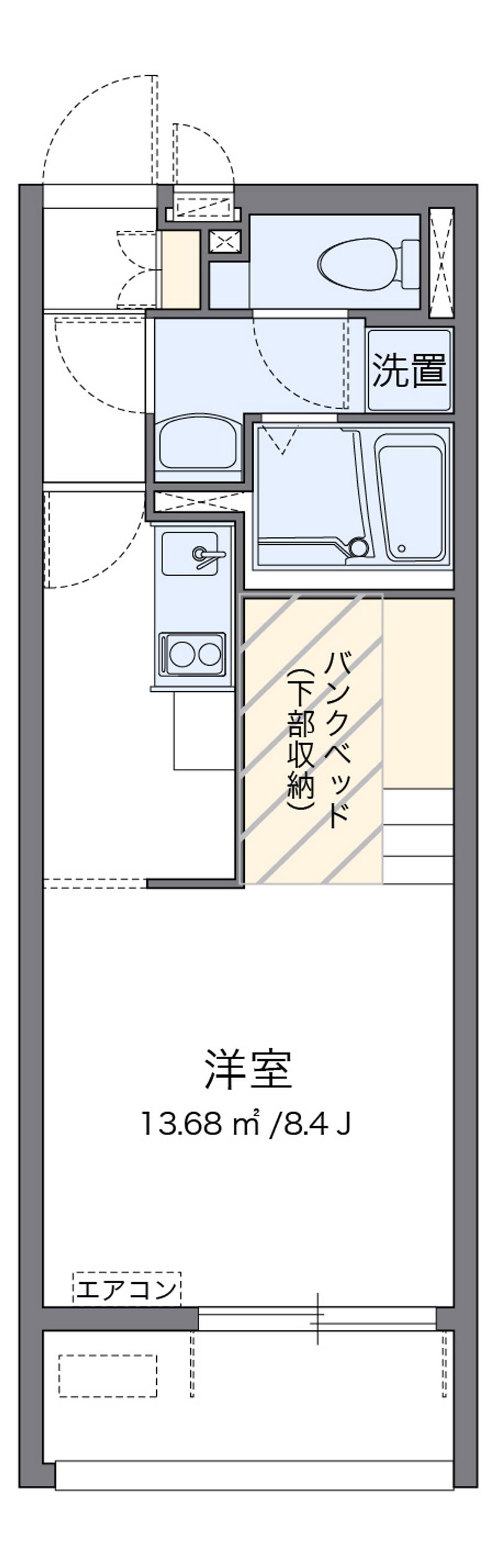 レオネクストフェリーチェ 間取図