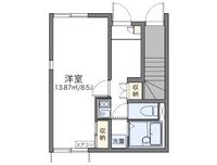 レオネクストおおなり 間取り図