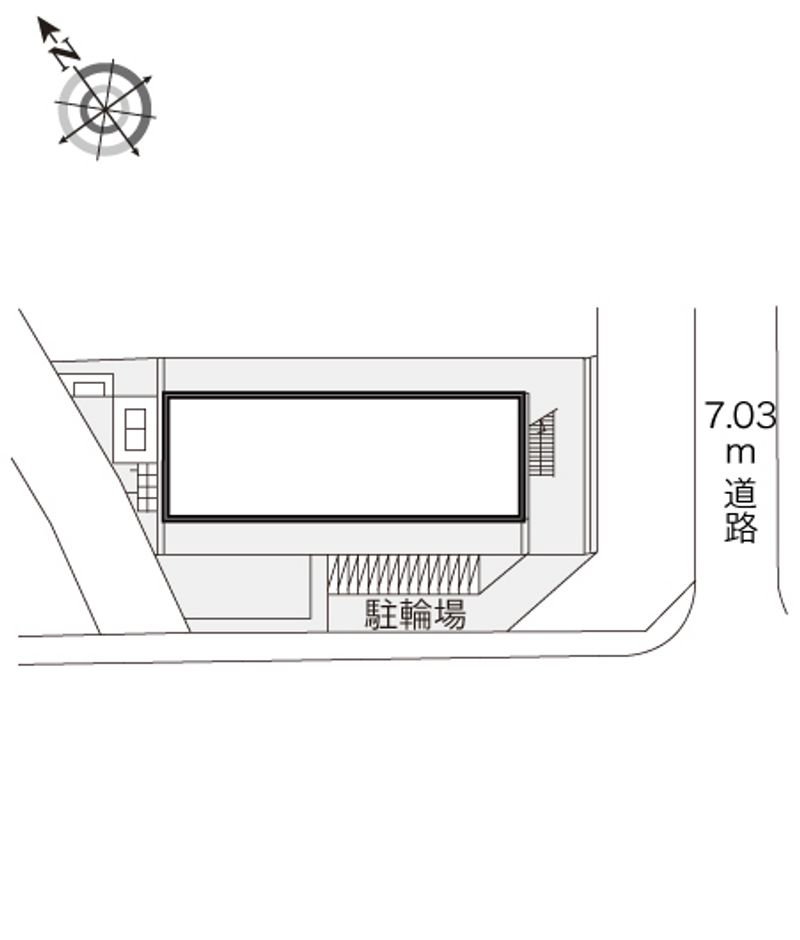 レオパレスレヴェルベールⅠ 配置図