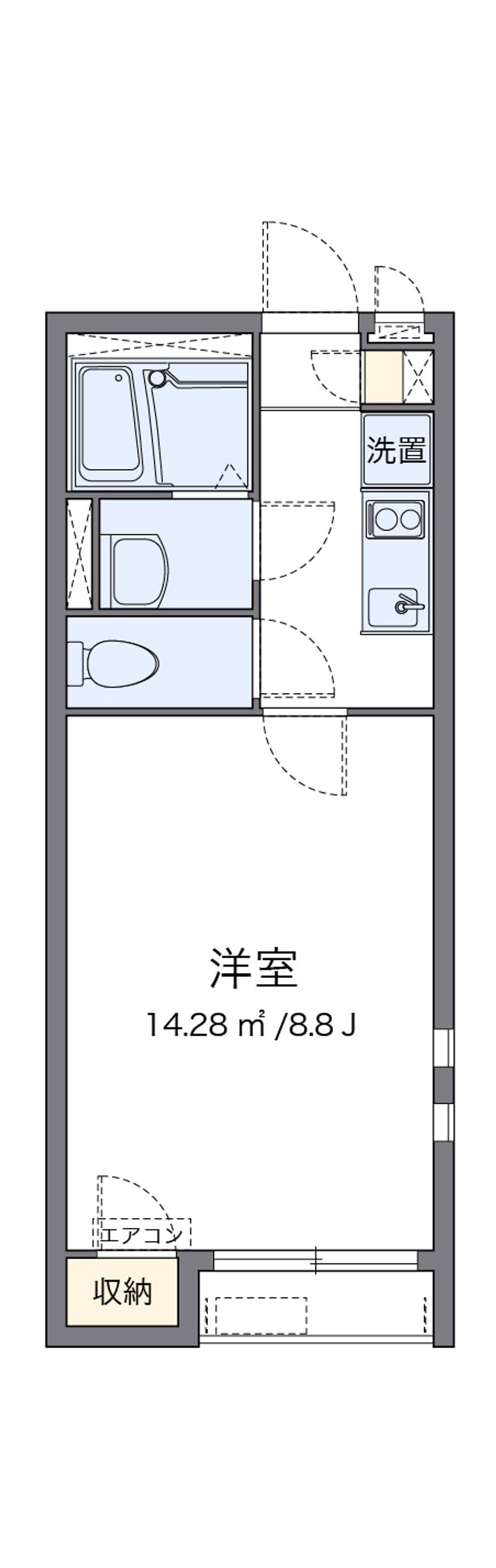 クレイノセンプリス 間取図