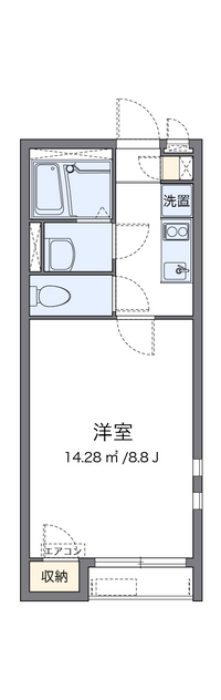 クレイノセンプリス 間取り図