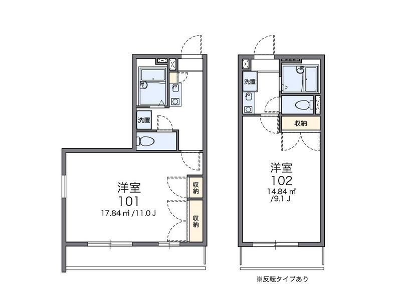 レオパレスアンフィニ 間取図