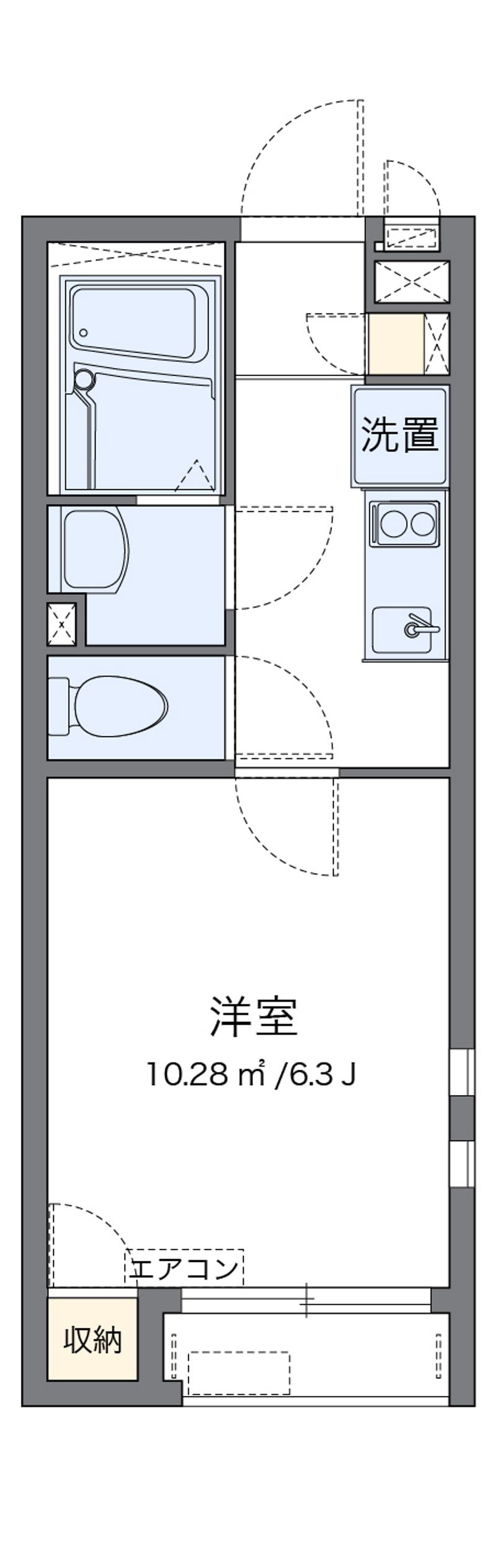 クレイノときの杜 間取図