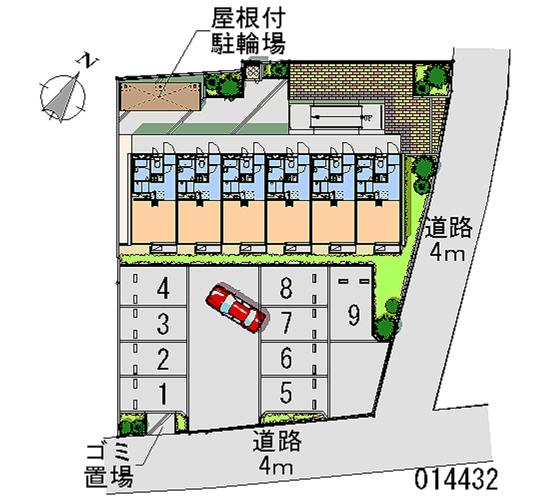 レオパレスラ・シンシア 月極駐車場