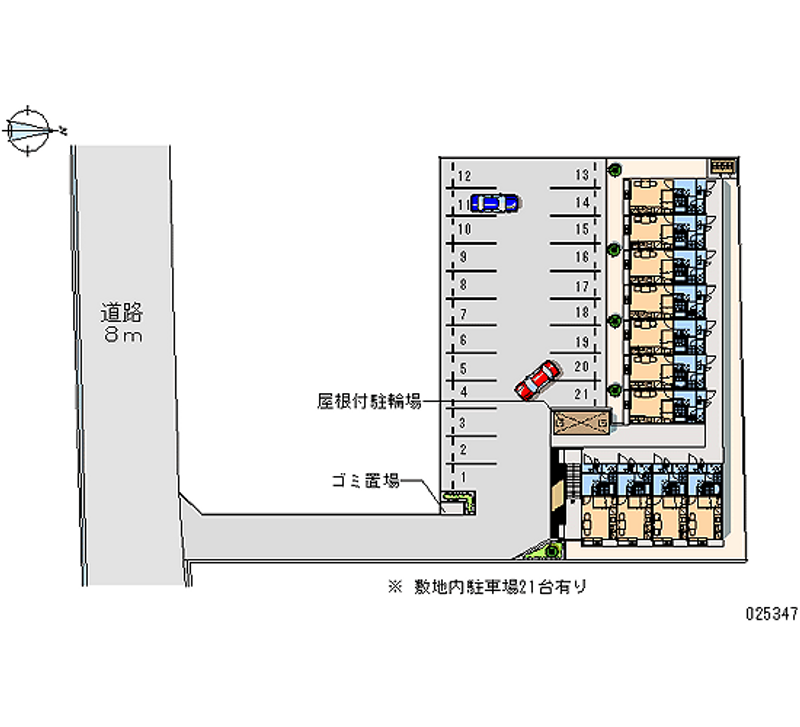 25347 bãi đậu xe hàng tháng