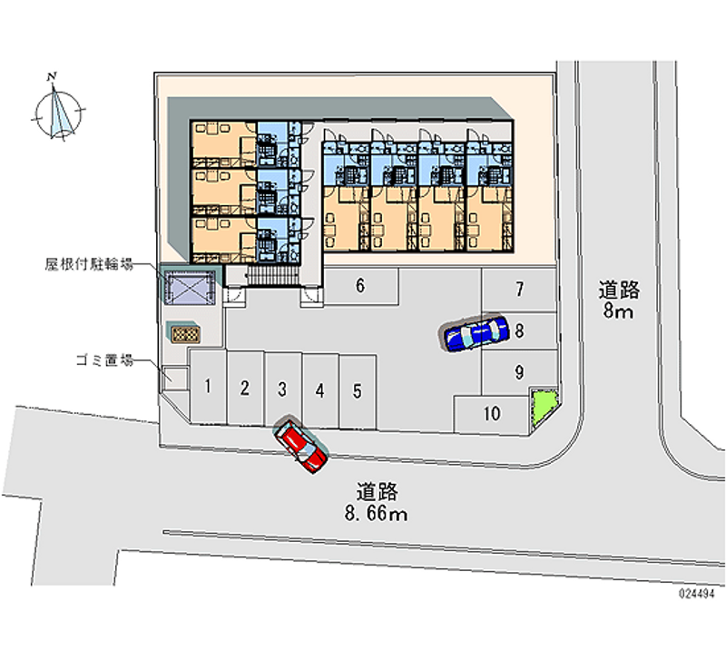 24494月租停車場