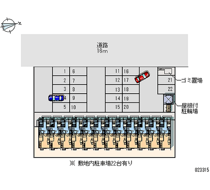 23315 bãi đậu xe hàng tháng