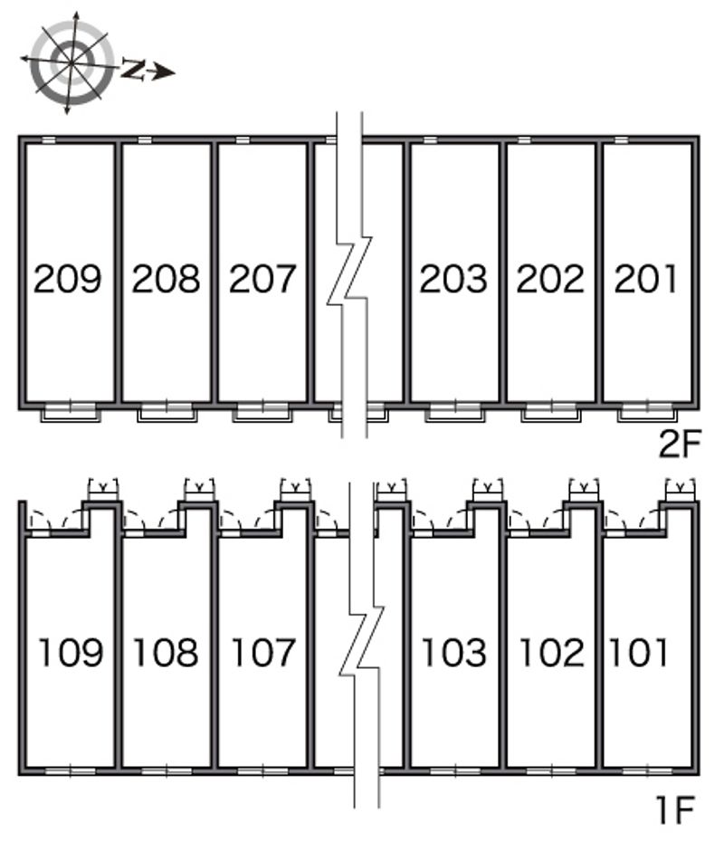 レオネクストウィン 間取り配置図