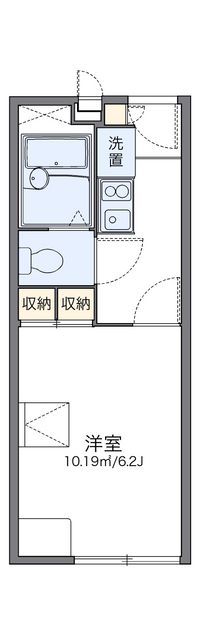 レオパレスメルツェ 間取り図