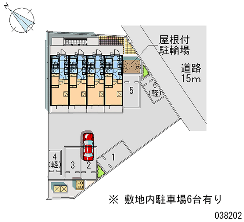 レオパレスフェニックスＭⅥ 月極駐車場