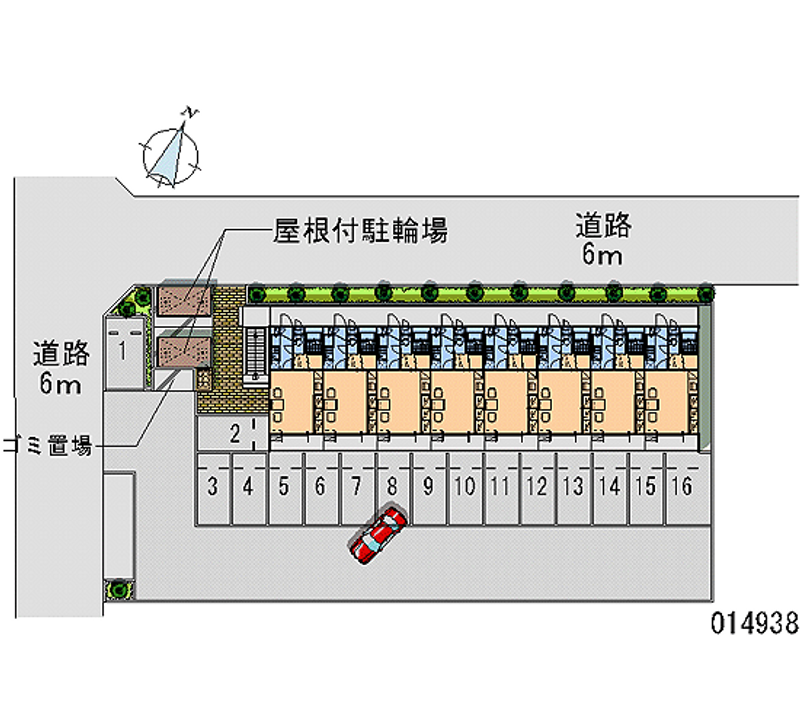 14938 Monthly parking lot