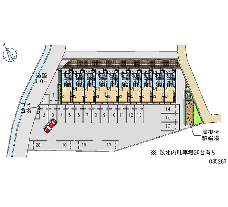 35263月租停车场