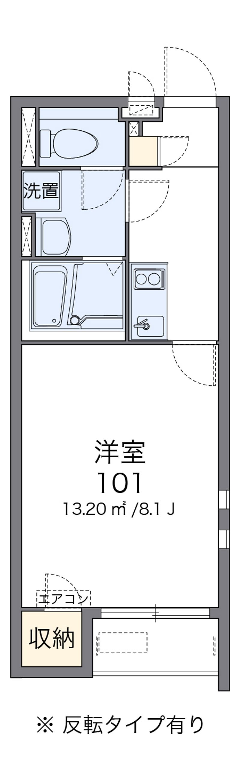 クレイノプランドール瀬戸越 間取図