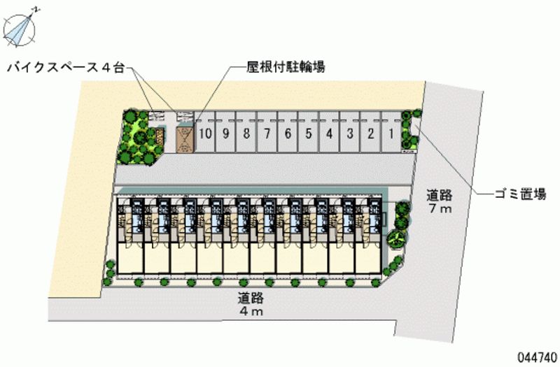 44740月租停車場