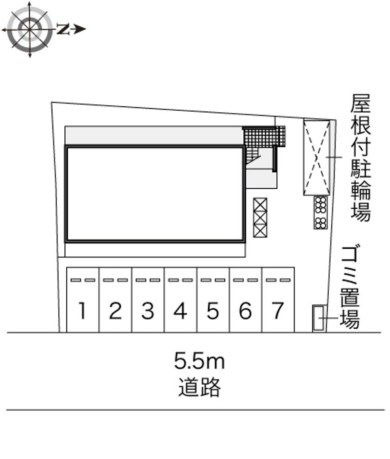 レオパレスゆう 配置図
