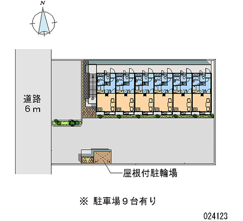 24123 Monthly parking lot