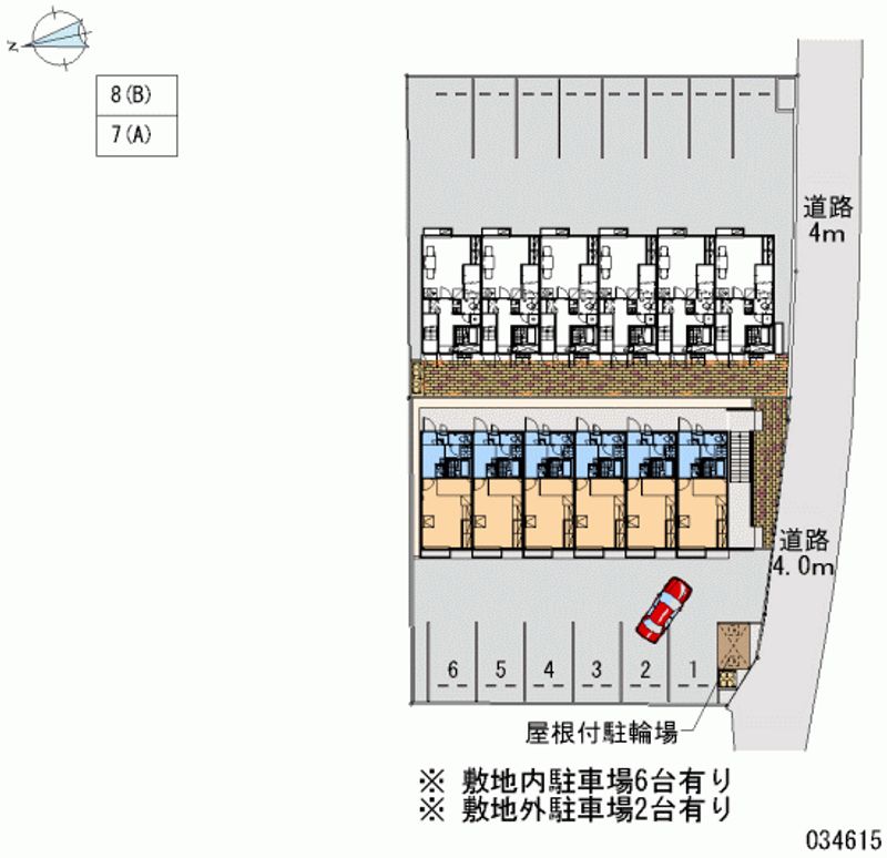 レオパレス曽我 月極駐車場