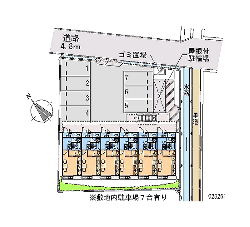 25261月租停車場