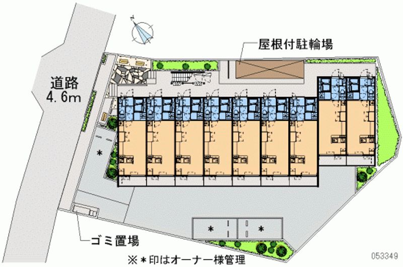 レオネクストアシュ 区画図