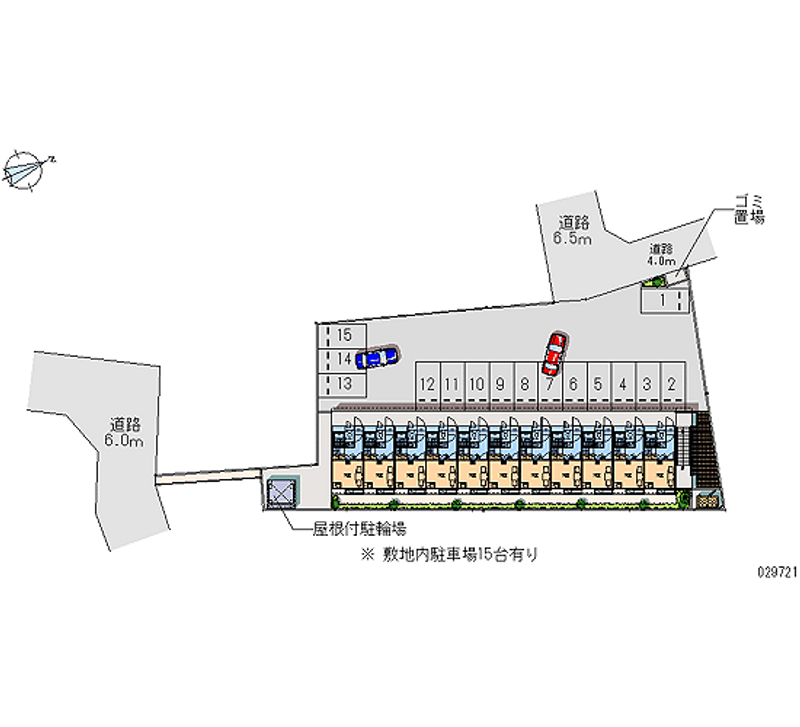 29721 bãi đậu xe hàng tháng