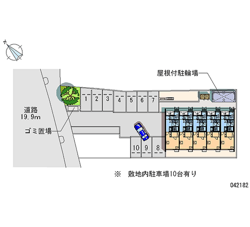 42182 Monthly parking lot