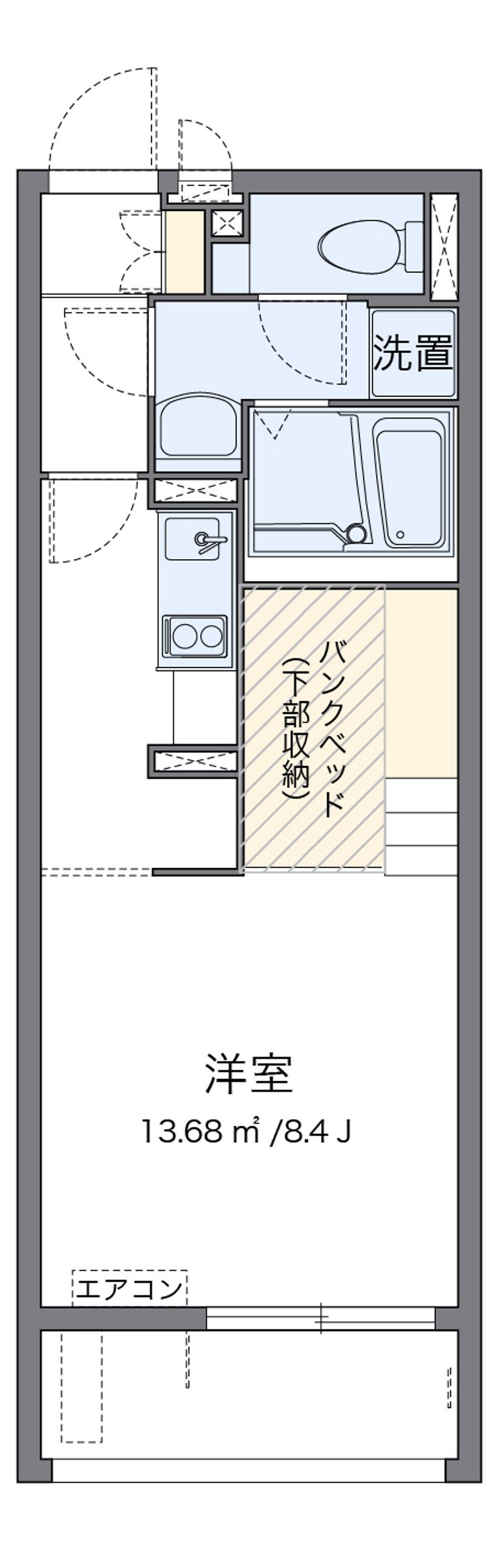 ミランダ阿星Ⅱ 間取り