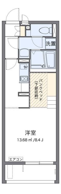 ミランダ阿星Ⅱ 間取り図