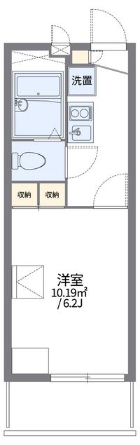 レオパレス相生 間取り図