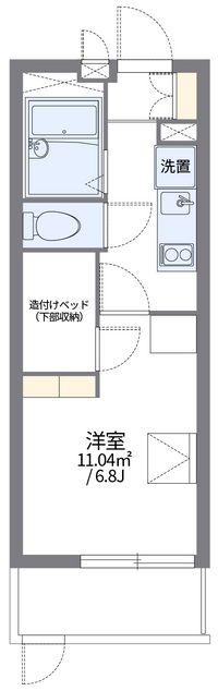 レオパレス吹田 間取り図